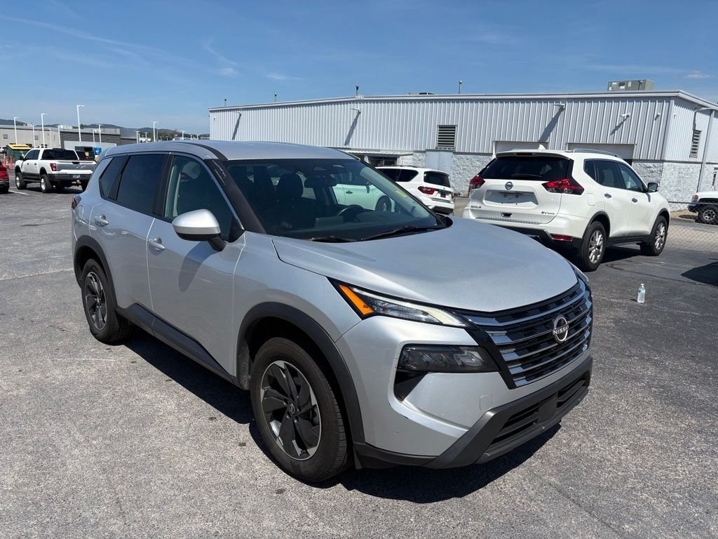Certified Used 2025 Silver Nissan SV image 2