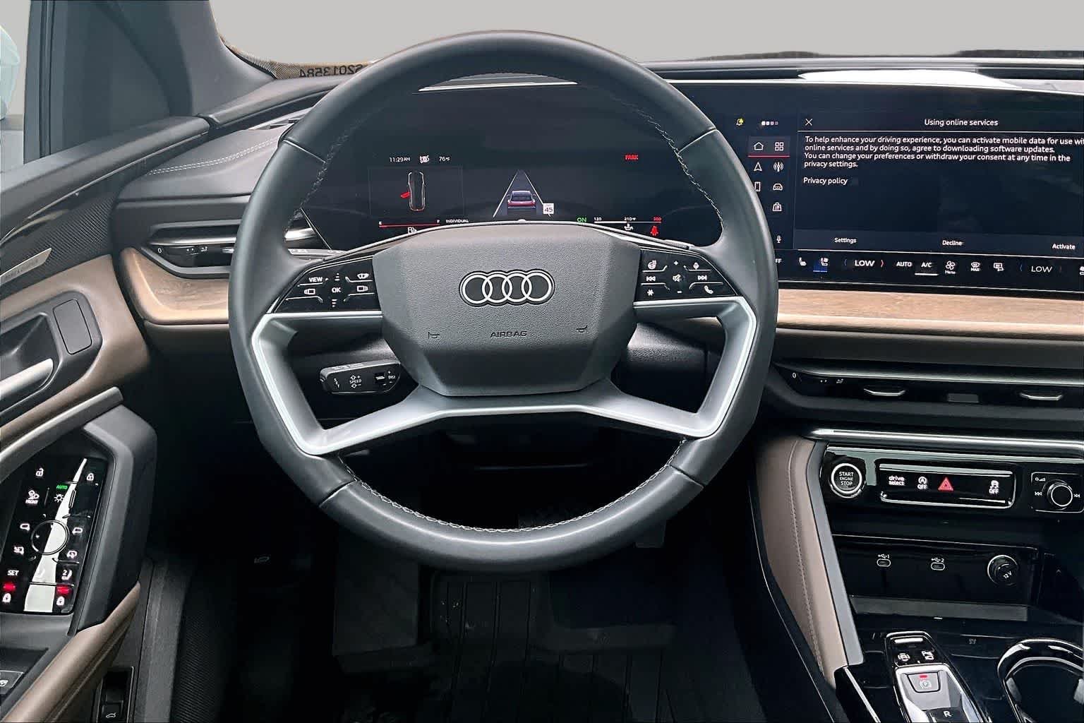 Used 2025 Glacier White Metallic Audi Premium Plus image 11