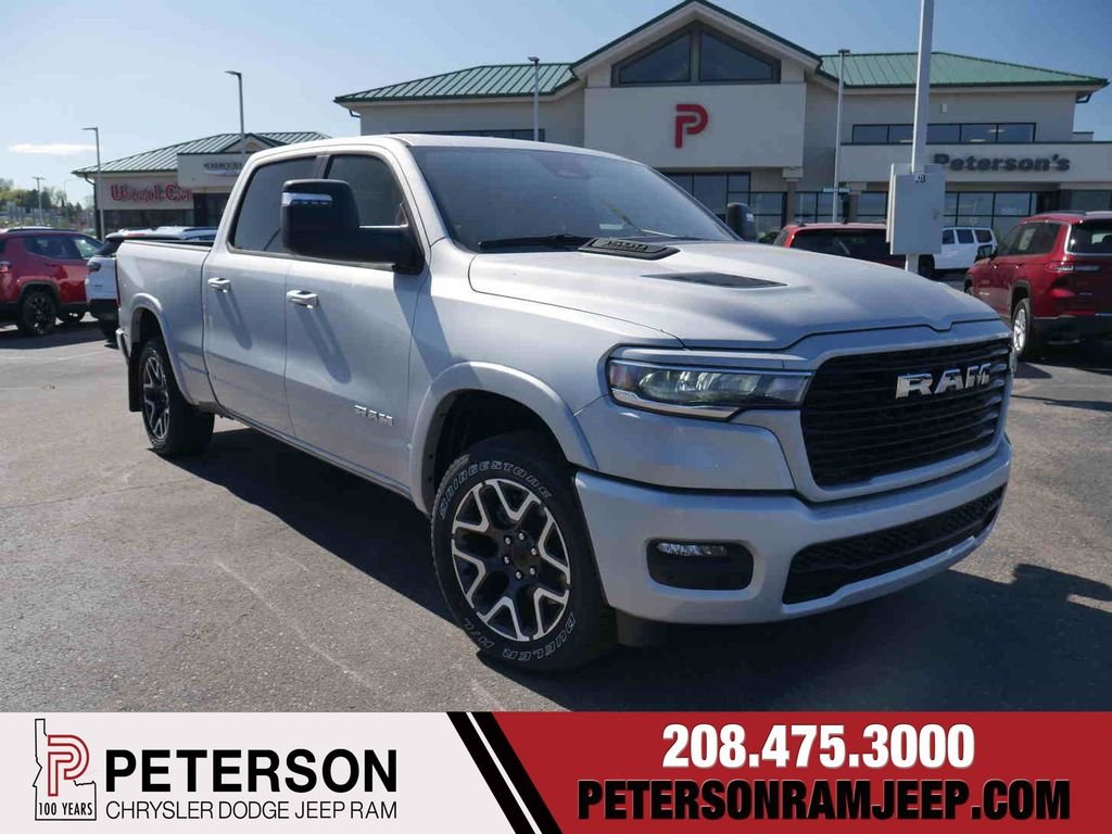 New 2026 Silver Zynith Exterior Paint RAM LARAMIE image 1