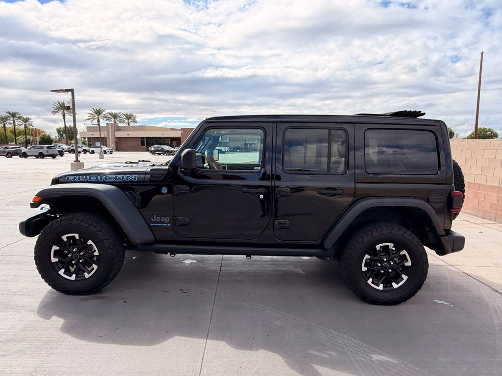 Certified Used 2024 Black Jeep Rubicon 4xe image 10