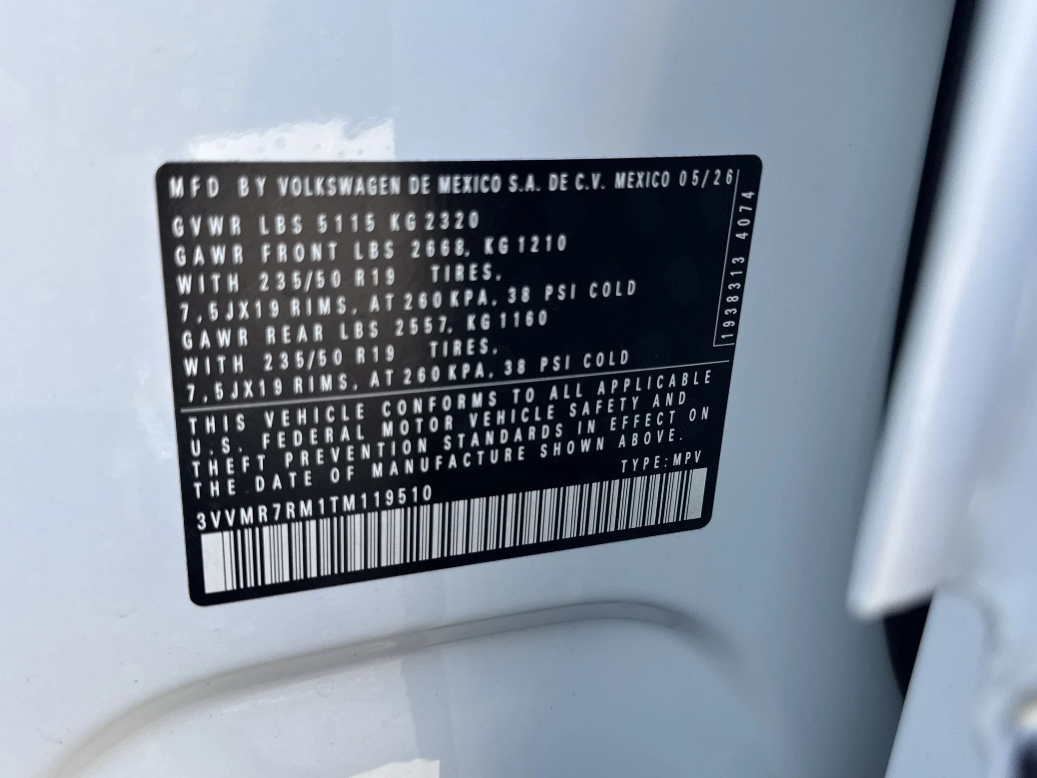 New 2026 Pure White Volkswagen SE image 35