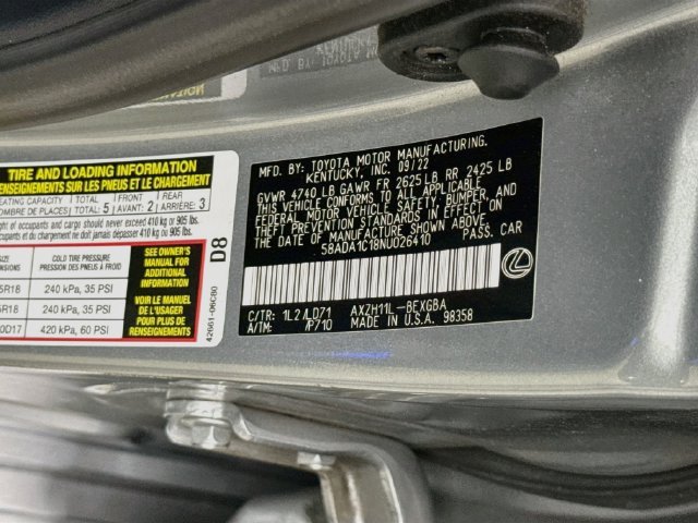Used 2022 Iridium Lexus 300h image 34