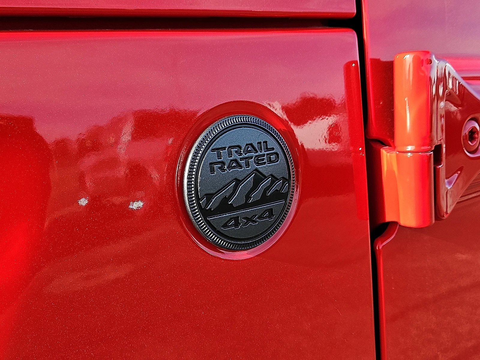 New 2026 Firecracker Red Jeep 4-DOOR SPORT image 6