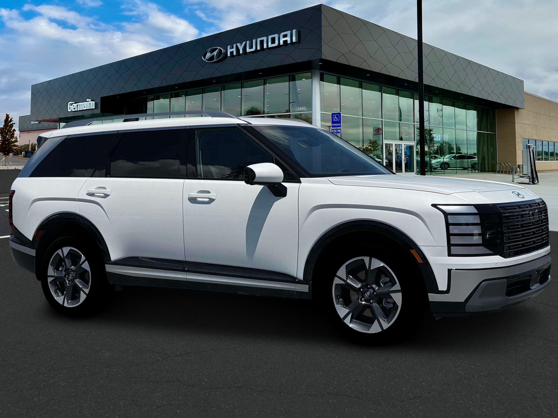 New 2026 Creamy White Pearl Hyundai Limited AWD image 10