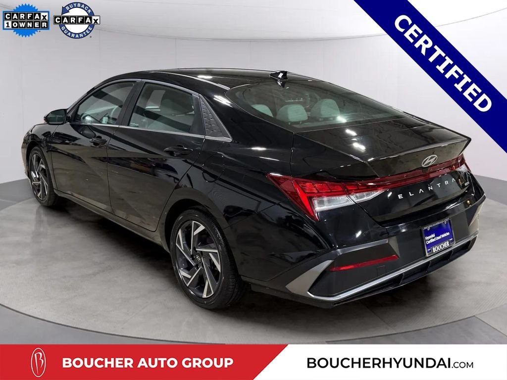 Certified Used 2025 Abyss Black Hyundai Limited image 5