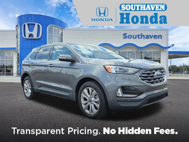 Used 2022 Gray Metallic Ford Titanium image 1