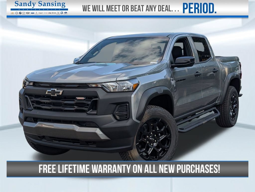 New 2026 Sterling Gray Metallic Chevrolet Trail Boss image 1