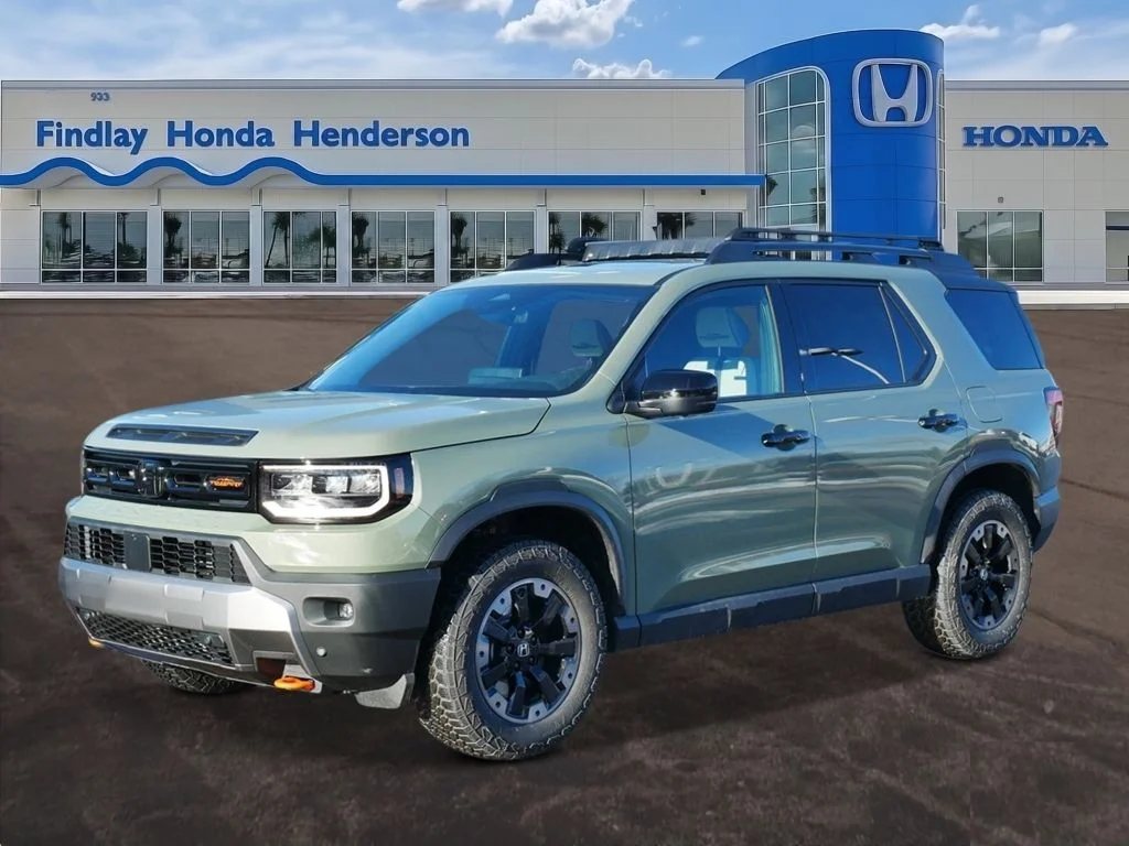 New 2026 Ash Green Metallic Honda TrailSport Elite image 1