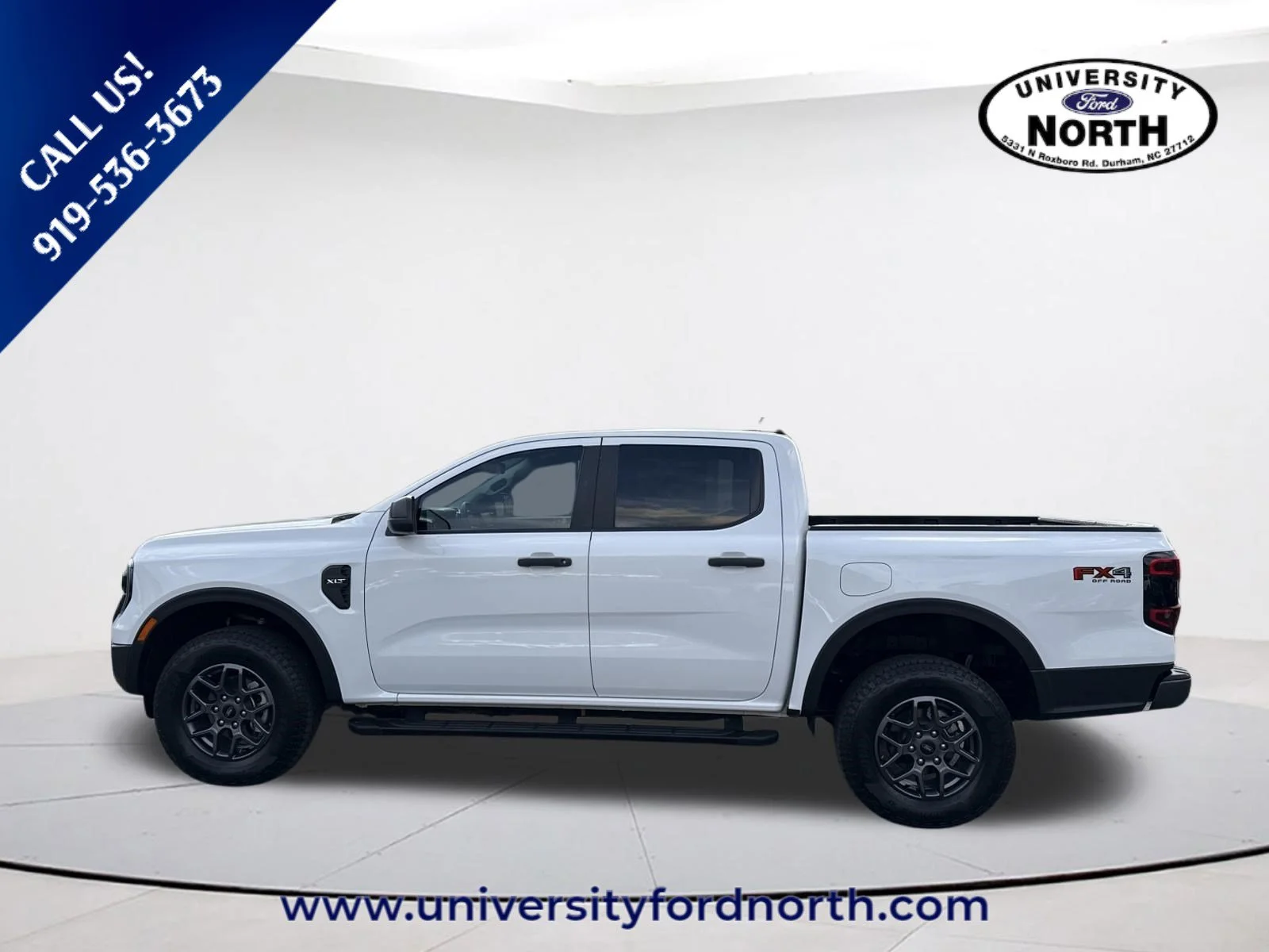 Used 2025 Oxford White Ford XLT image 4