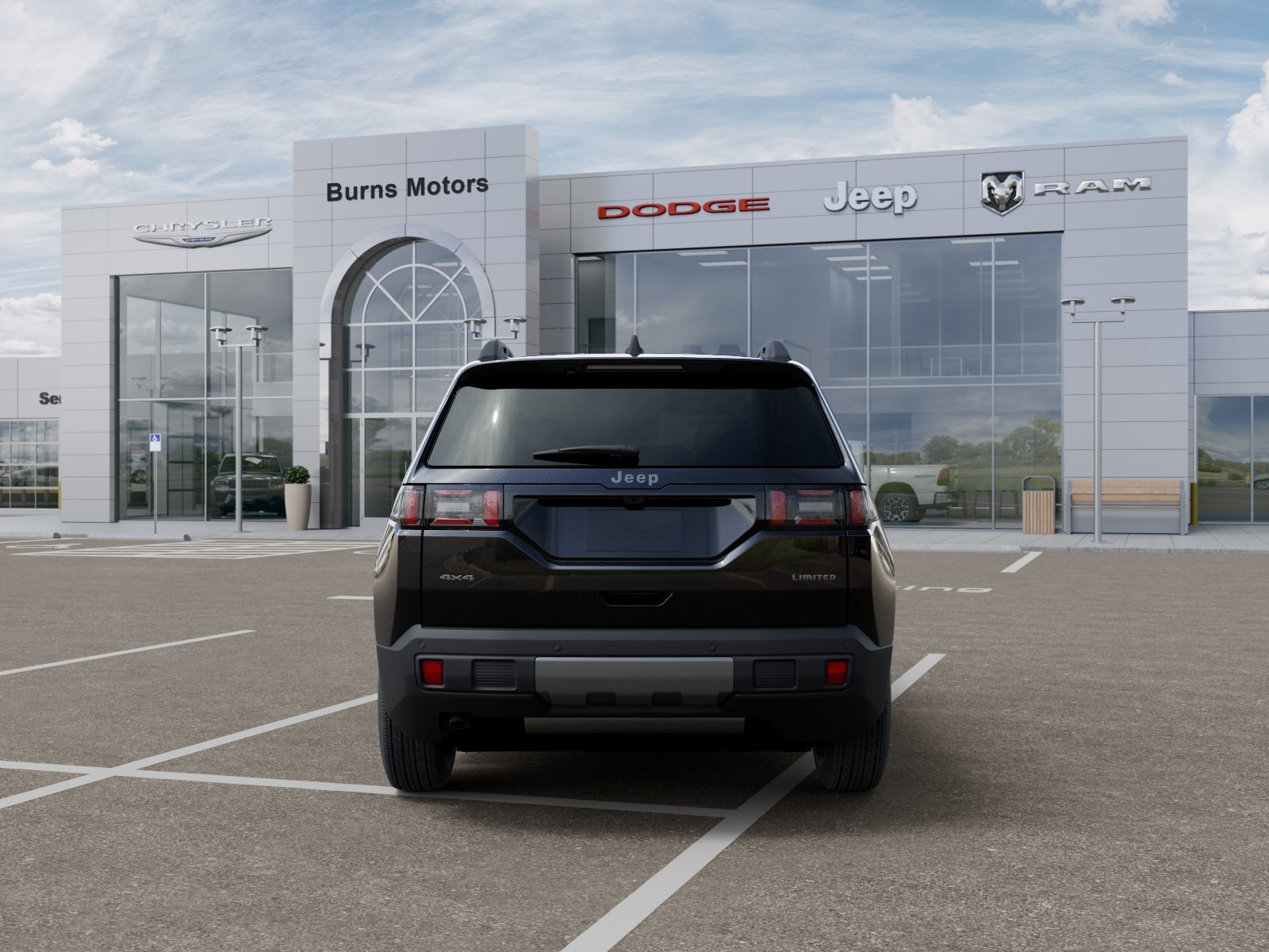New 2026 Diamond Black Crystal Pearl-Coat Exterior Paint Jeep Limited image 7