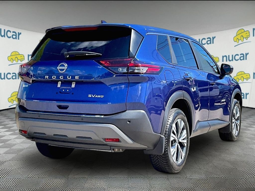 Used 2023 Blue Nissan SV image 6