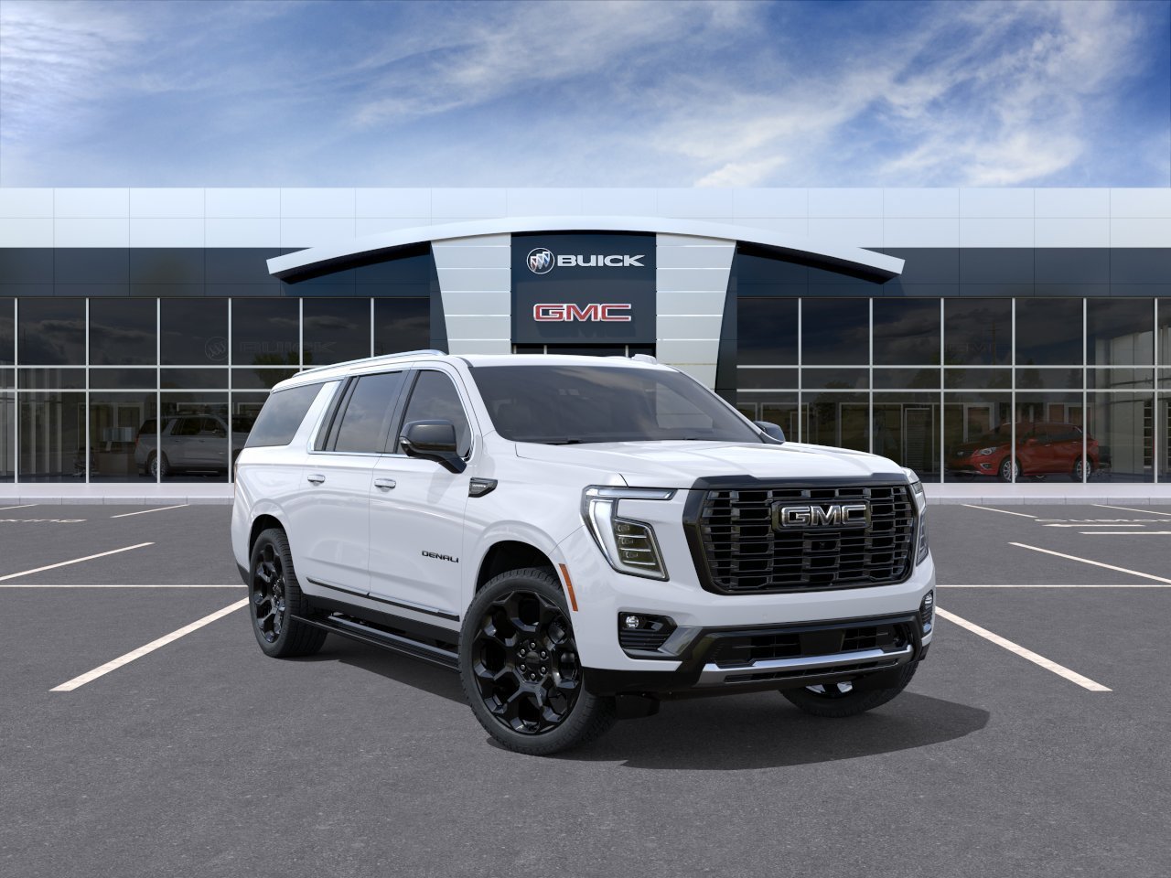 New 2026 Glacier White Tricoat GMC Denali Ultimate image 1