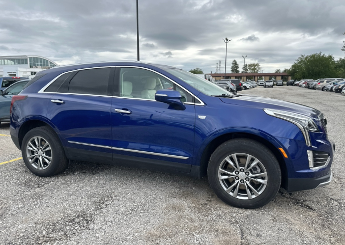 Used 2023 Blue Cadillac Premium Luxury image 12