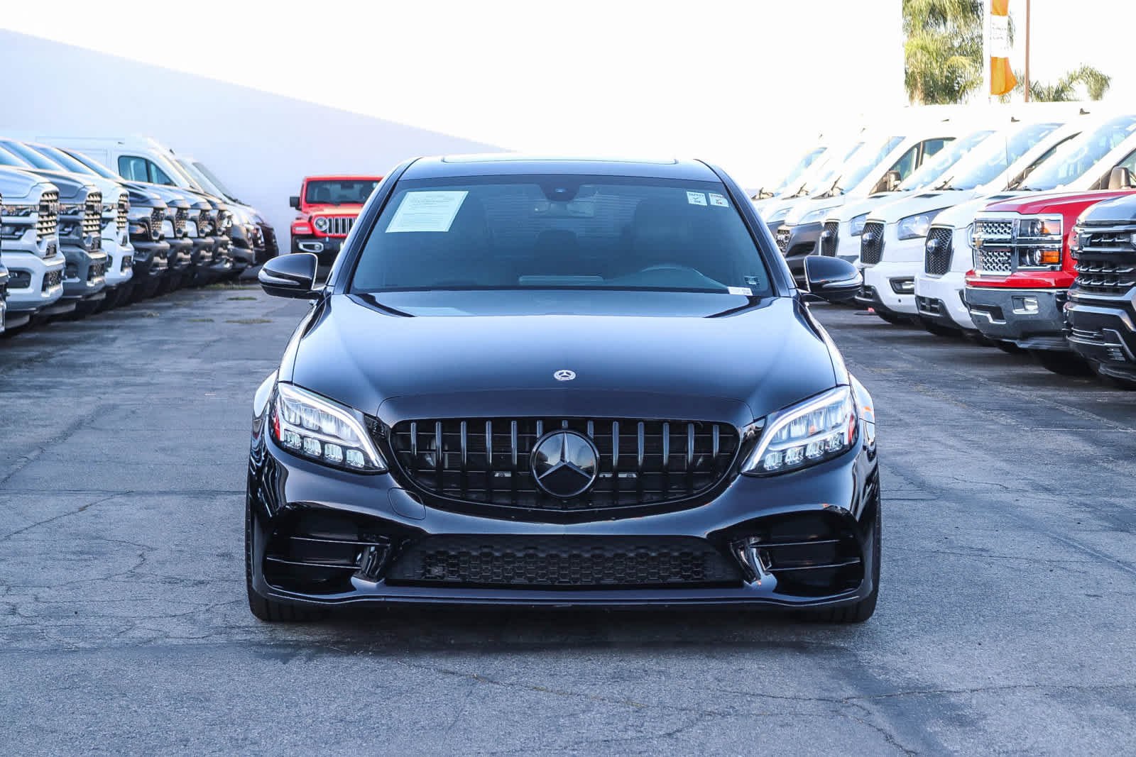 Used 2019 Mercedes-Benz C-Class Sedan C300 with VIN 55SWF8DB1KU297074 for sale in Costa Mesa, CA