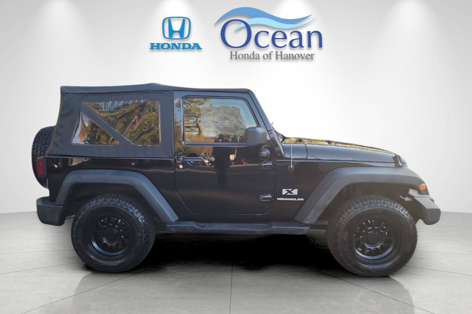Used 2008 Jeep Wrangler X with VIN 1J8FA24148L575551 for sale in Hanover, MA