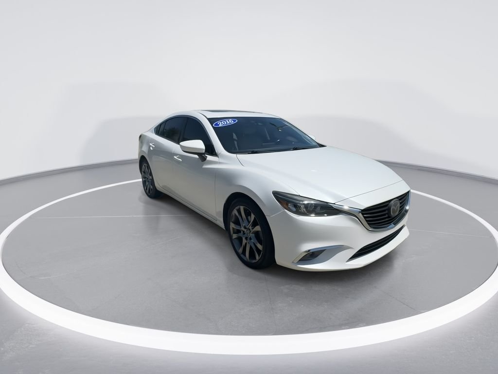 Used 2016 Mazda MAZDA6 i Grand Touring with VIN JM1GJ1W5XG1450599 for sale in Covington, LA