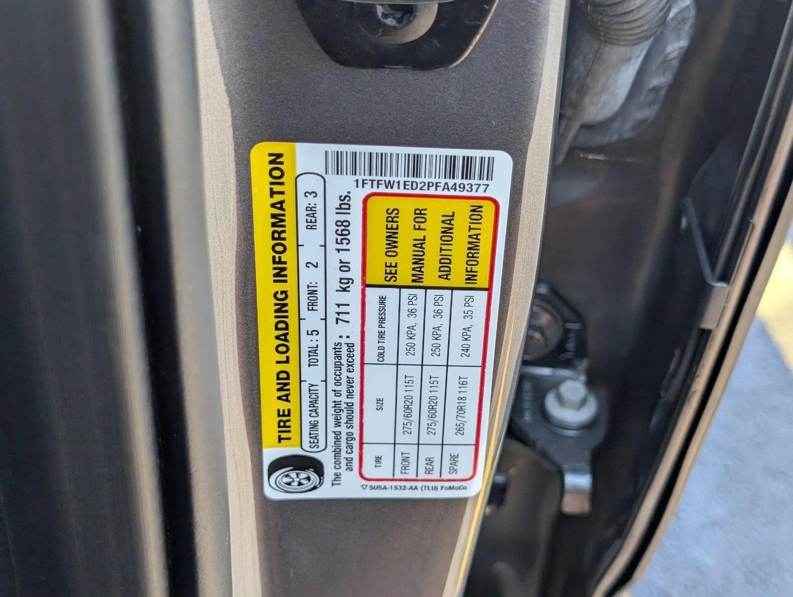 Used 2023 Carbonized Gray Ford XLT image 15