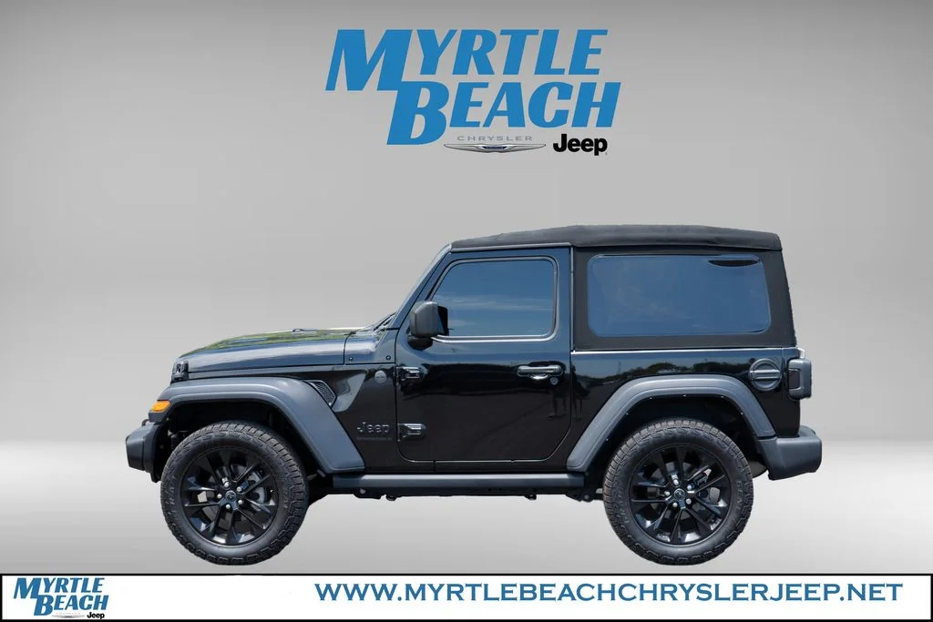 Used 2024 Black Clearcoat Jeep Sport image 3