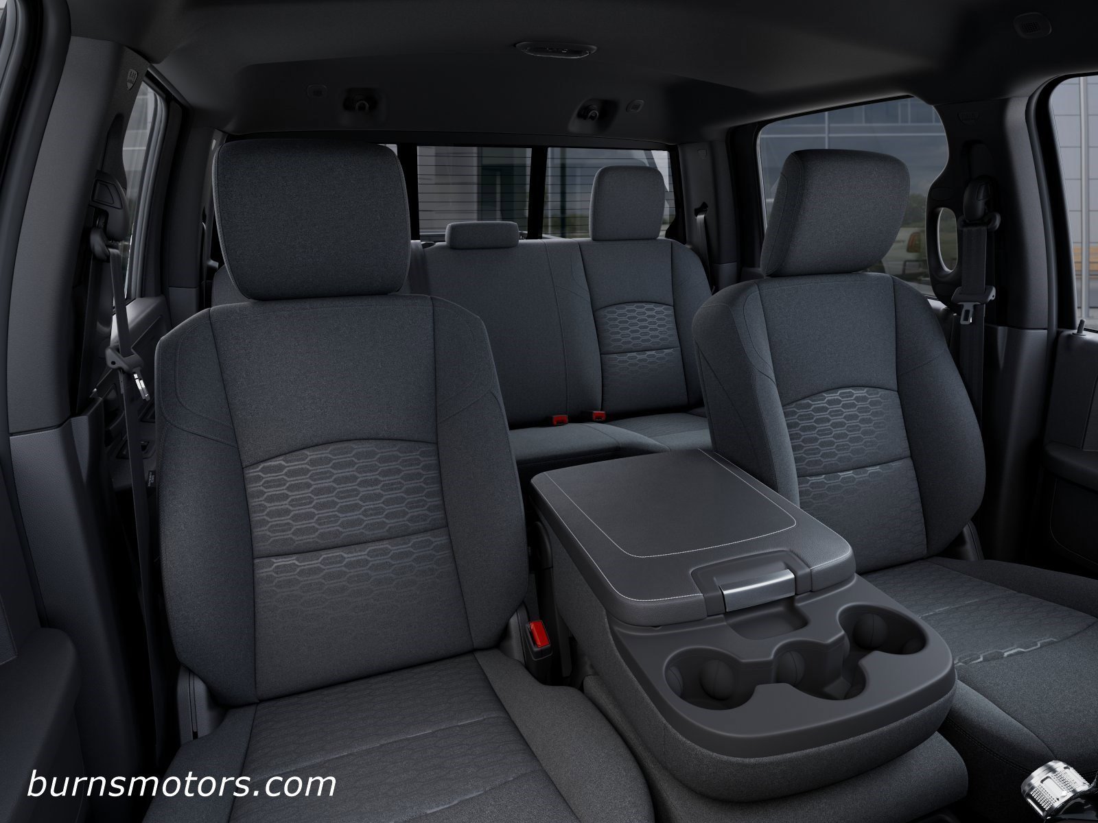 New 2026 Diamond Black Crystal Pearl-Coat Exterior Paint RAM Tradesman image 16