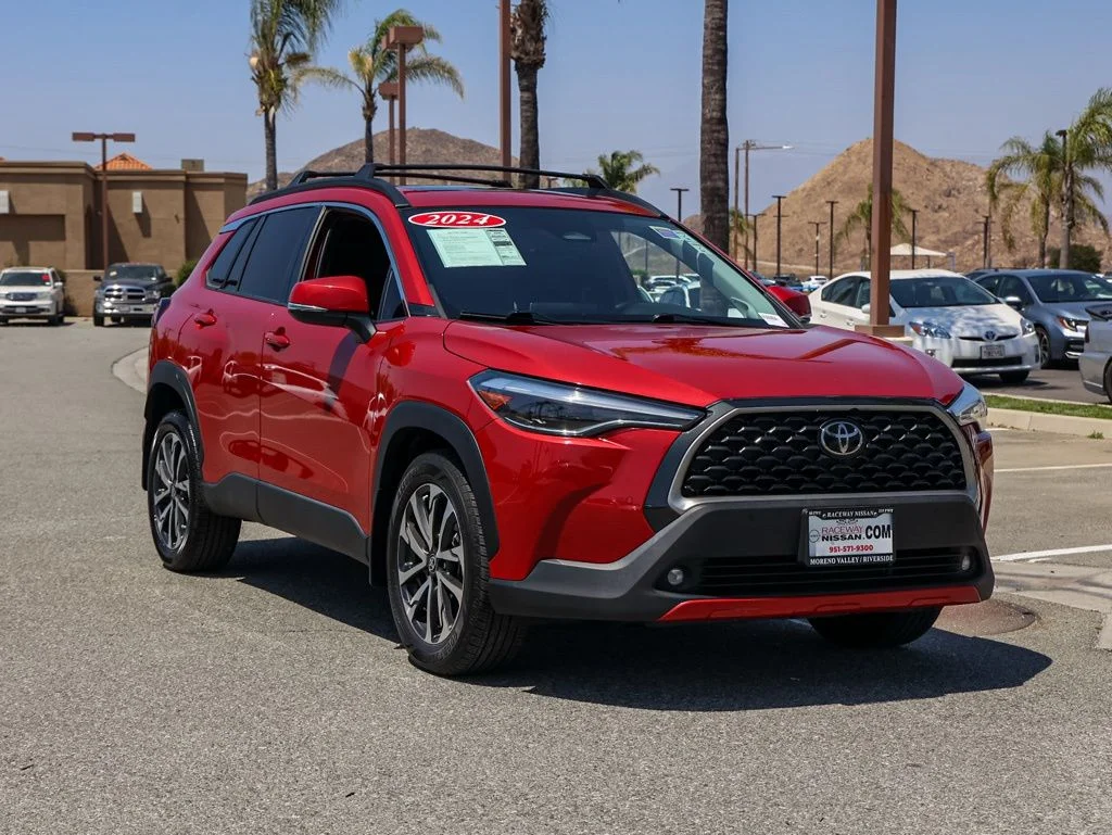 Used 2024 Red Toyota XLE image 1