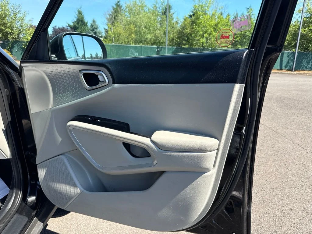 Used 2021 Cherry Black Kia LX image 21