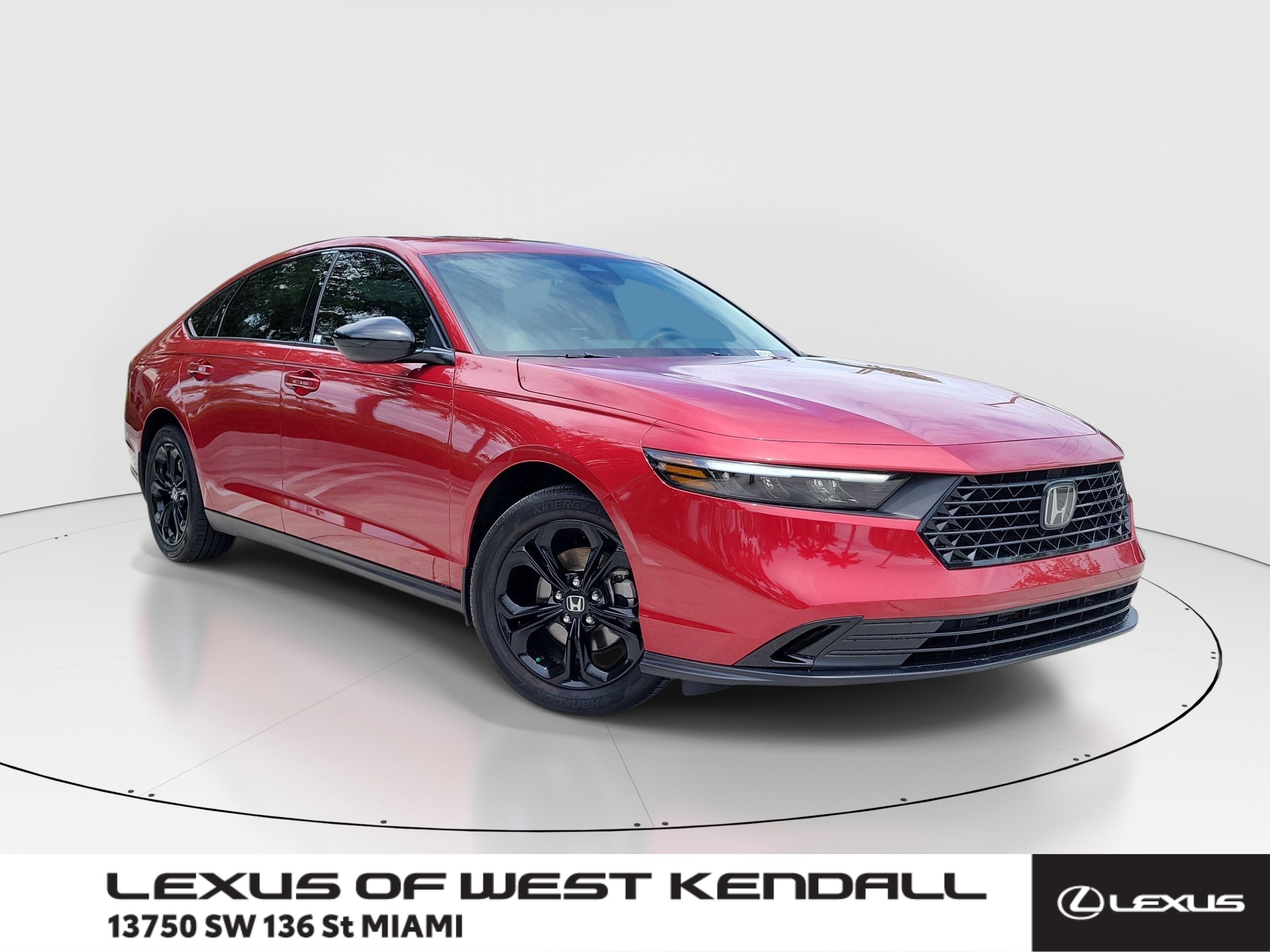 Used 2025 Radiant Red Metallic Honda SE image 1