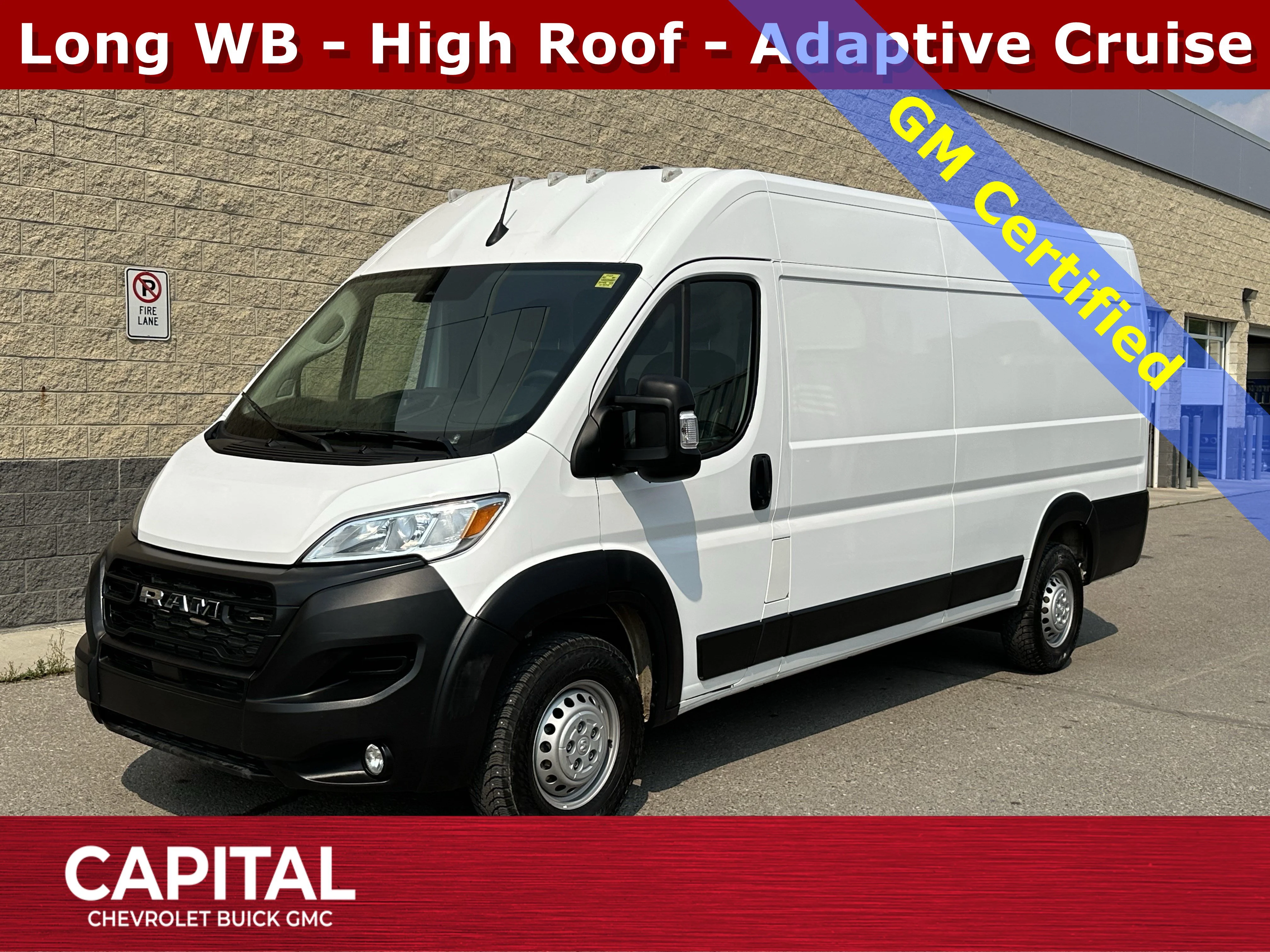 Certified Used 2025 Bright White Ram Tradesman image 1