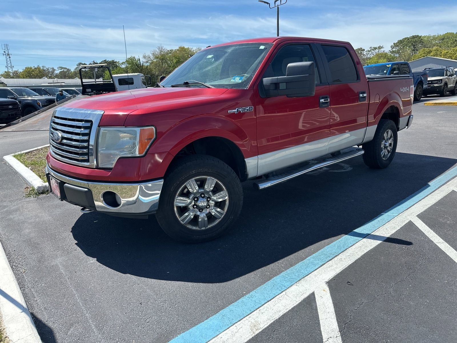 Used 2010 Ford F-150 XLT with VIN 1FTFW1EV9AFB61481 for sale in Spring Hill, FL