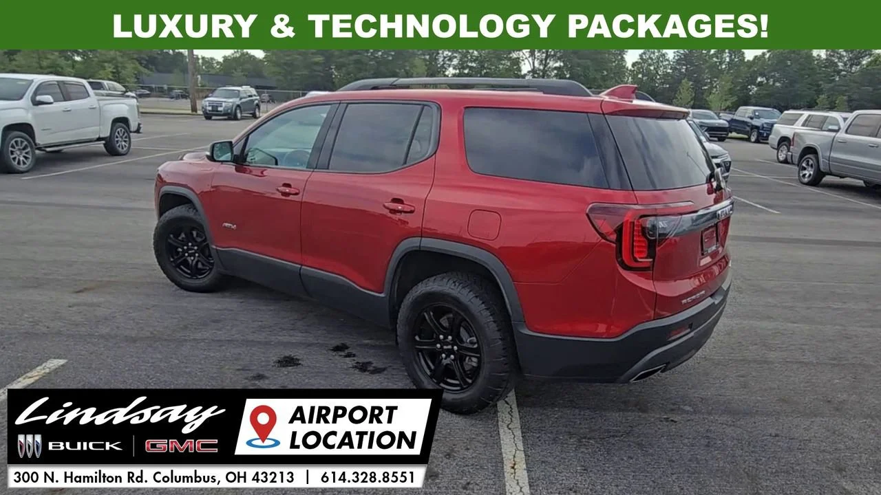 Used 2023 Volcanic Red Tintcoat GMC AT4 image 7
