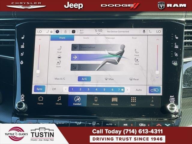 New 2026 Baltic-Gray Metallic Clear-Coat Exterior Paint Jeep Grand Wagoneer image 14