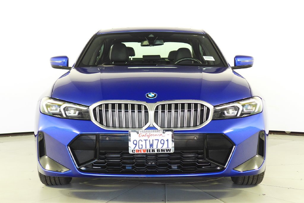 Certified Used 2023 Blue Metallic BMW 330e iPerformance image 3