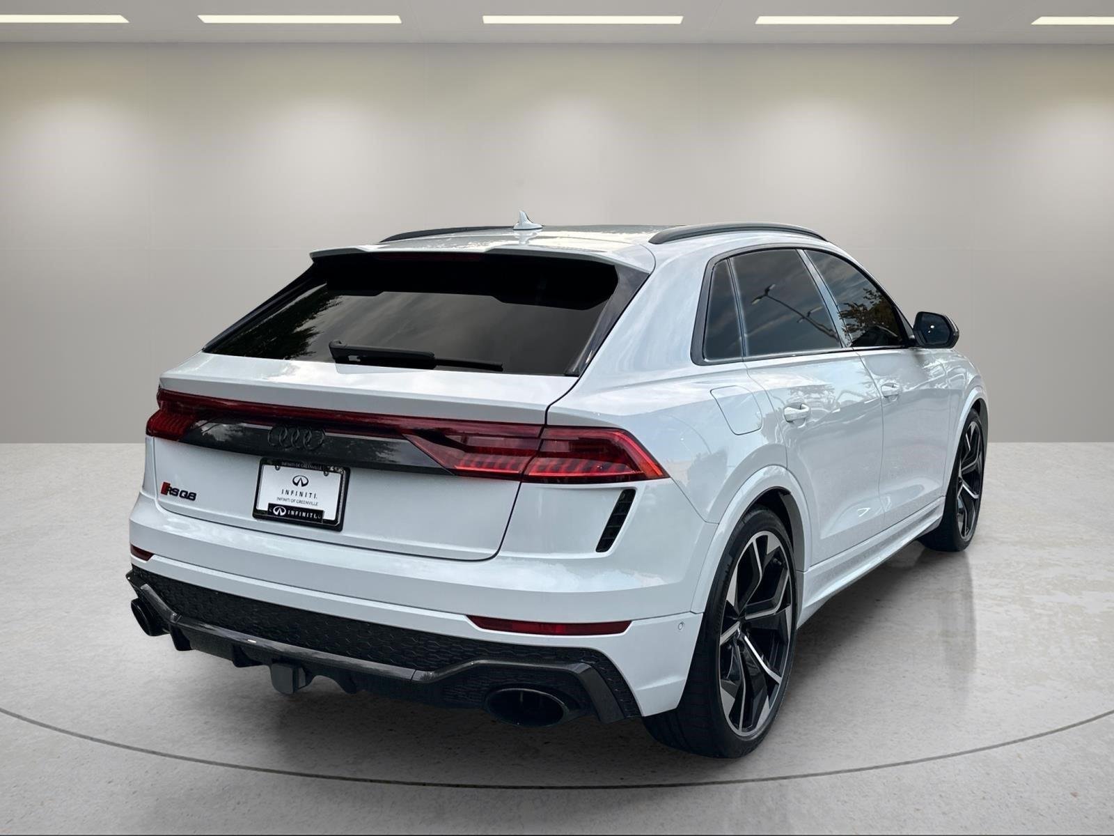 Used 2021 Glacier White Metallic Audi  image 7