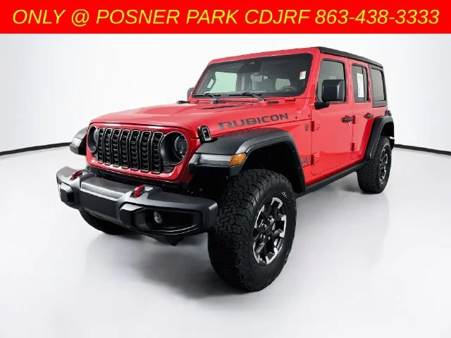 Used 2025 Red Jeep Rubicon image 3