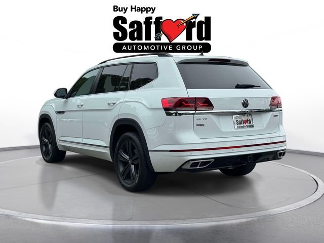 Used 2021 White Volkswagen 3.6L V6 SE w/Technology R-Line image 6