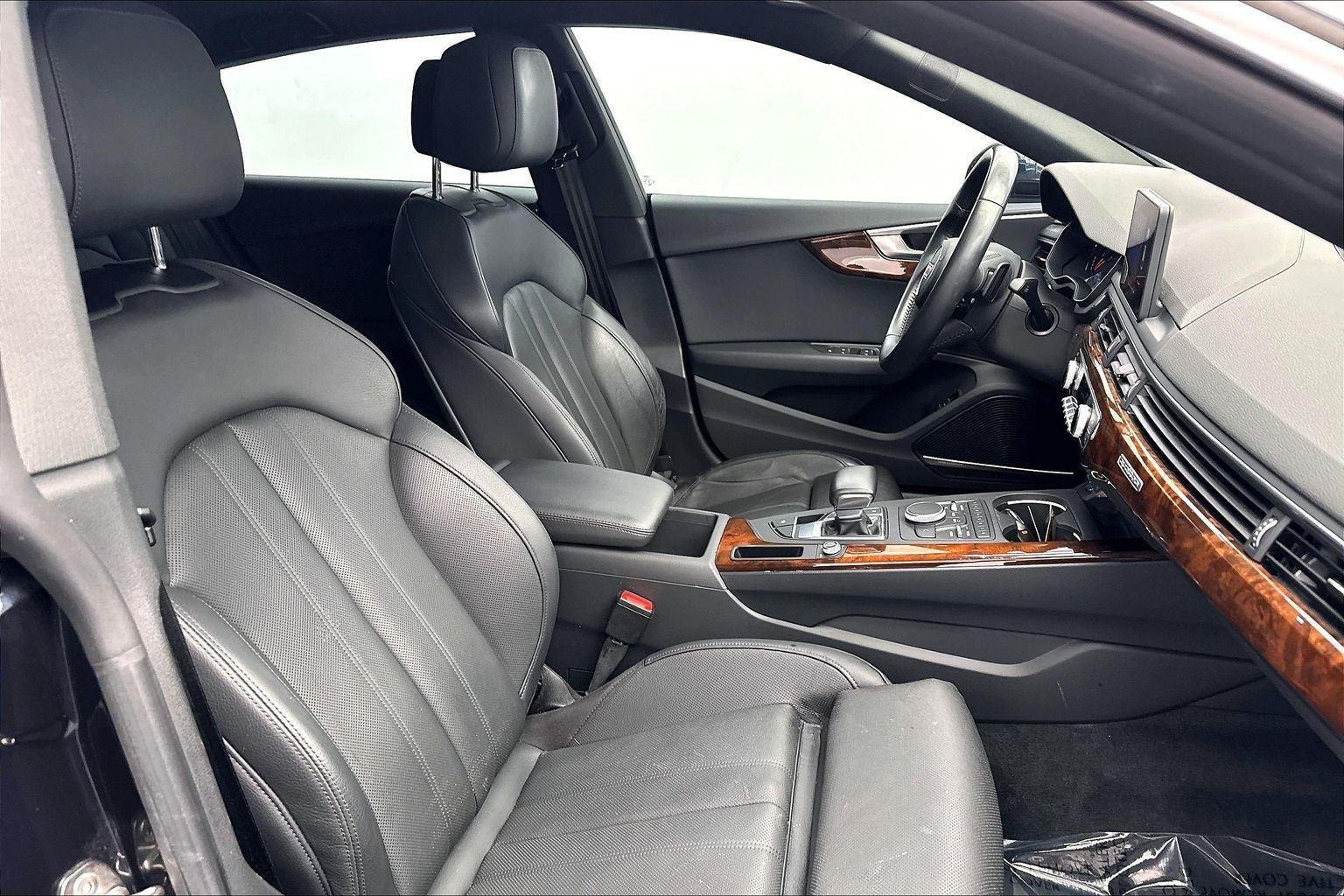 Used 2018 Moonlight Blue Metallic Audi Premium Plus image 32