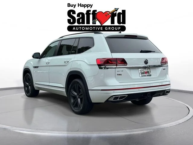 Used 2021 White Volkswagen 3.6L V6 SE w/Technology R-Line image 6