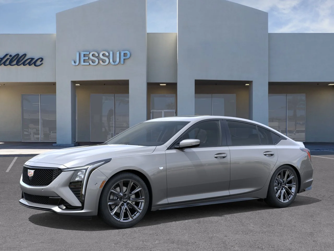 New 2026 Argent Silver Metallic Cadillac Sport image 2
