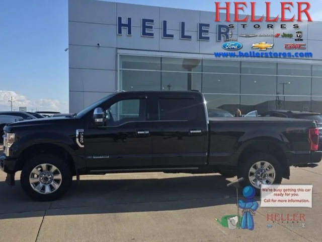 Used 2021 Agate Black Metallic Ford Platinum image 1