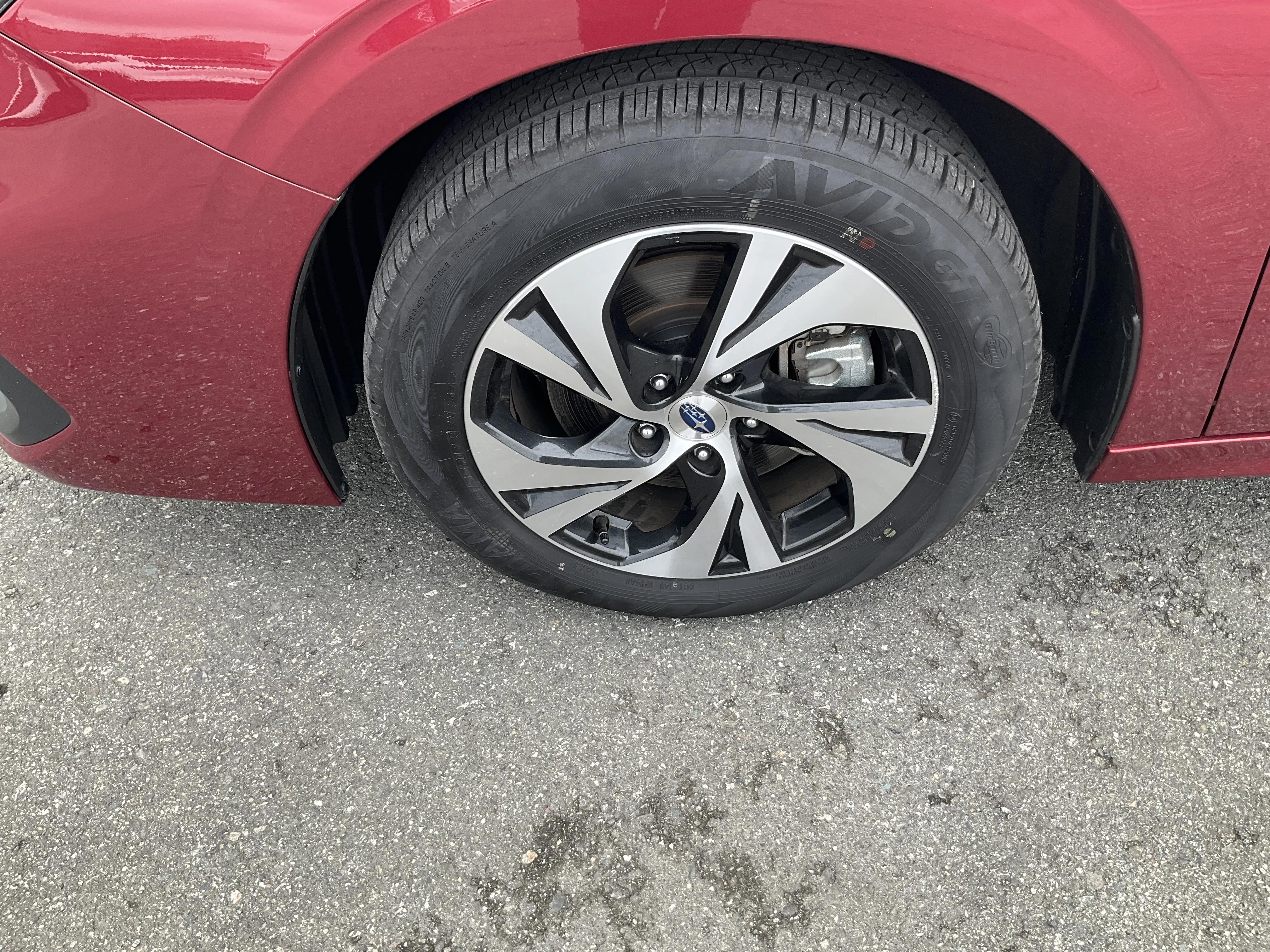 Used 2025 Crimson Red Pearl Subaru Premium image 6