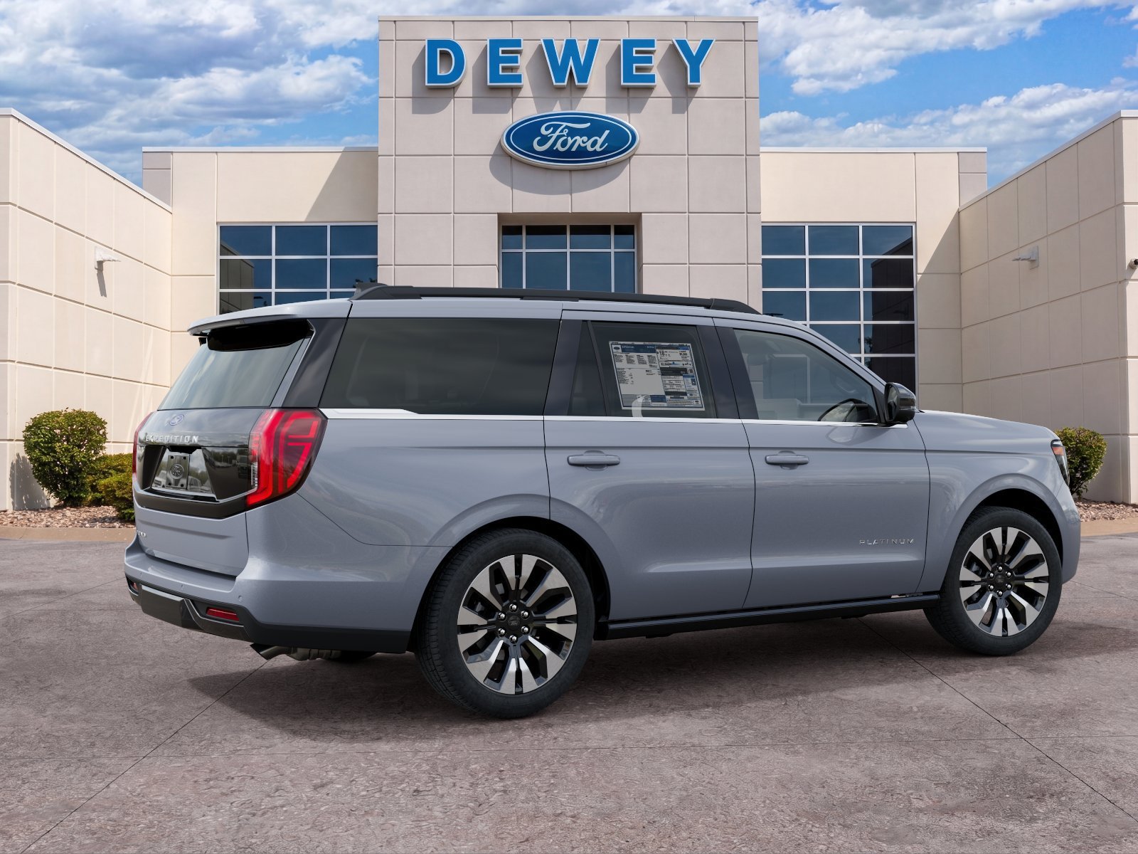 New 2027 Glacier Gray Metallic Tri-Coat Ford Platinum image 6