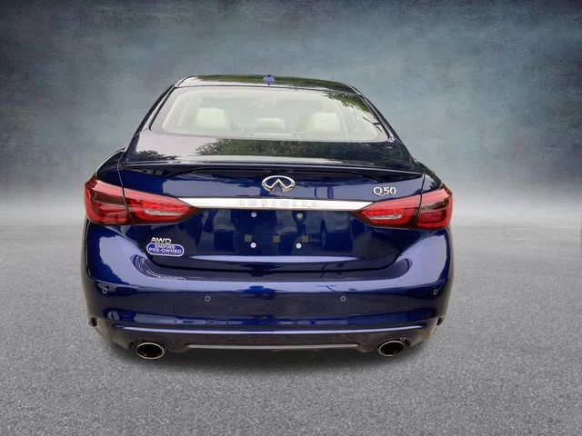 Used 2023 Blue INFINITI LUXE image 6