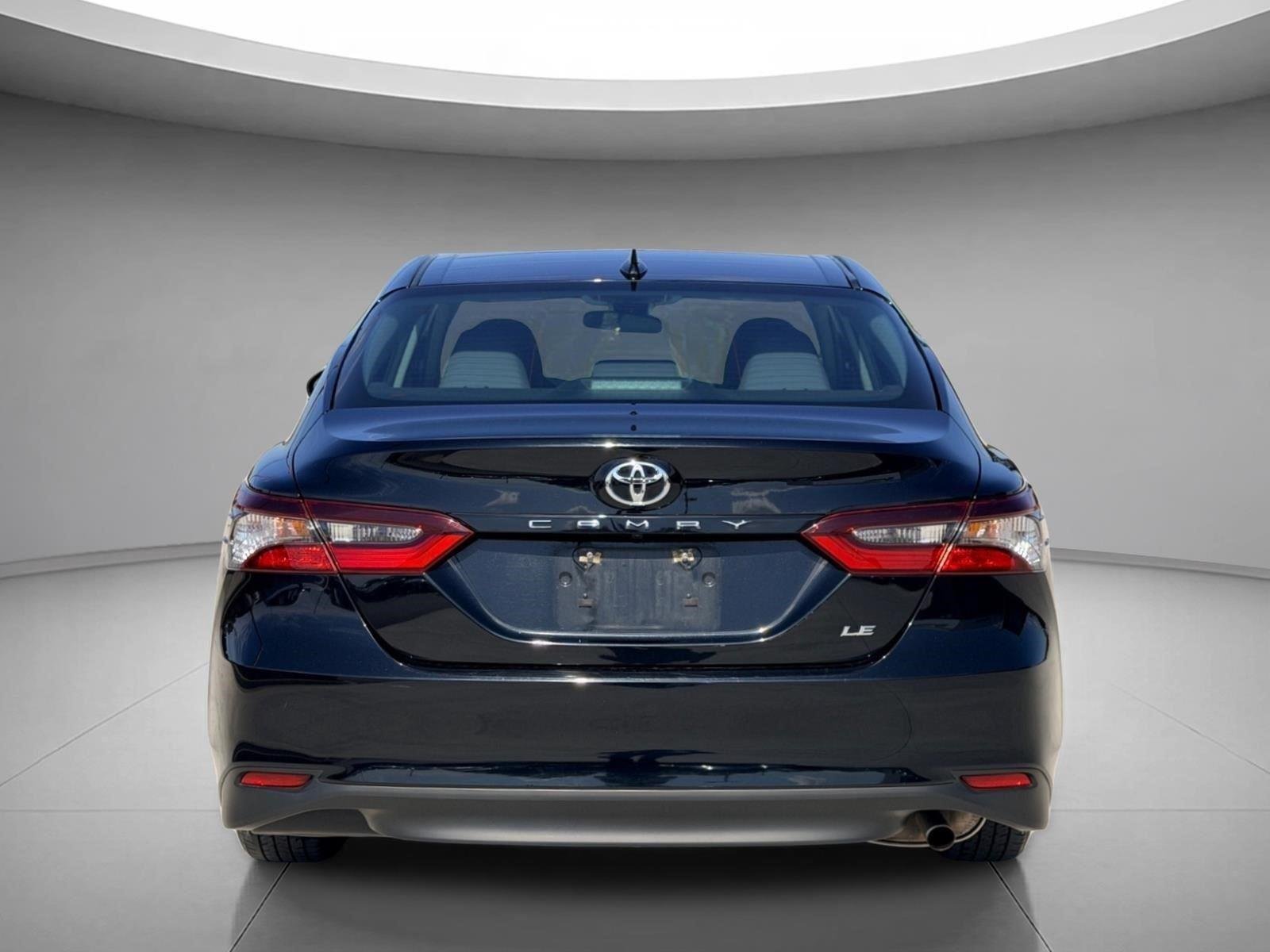 Used 2024 Midnight Black Metallic Toyota LE image 8