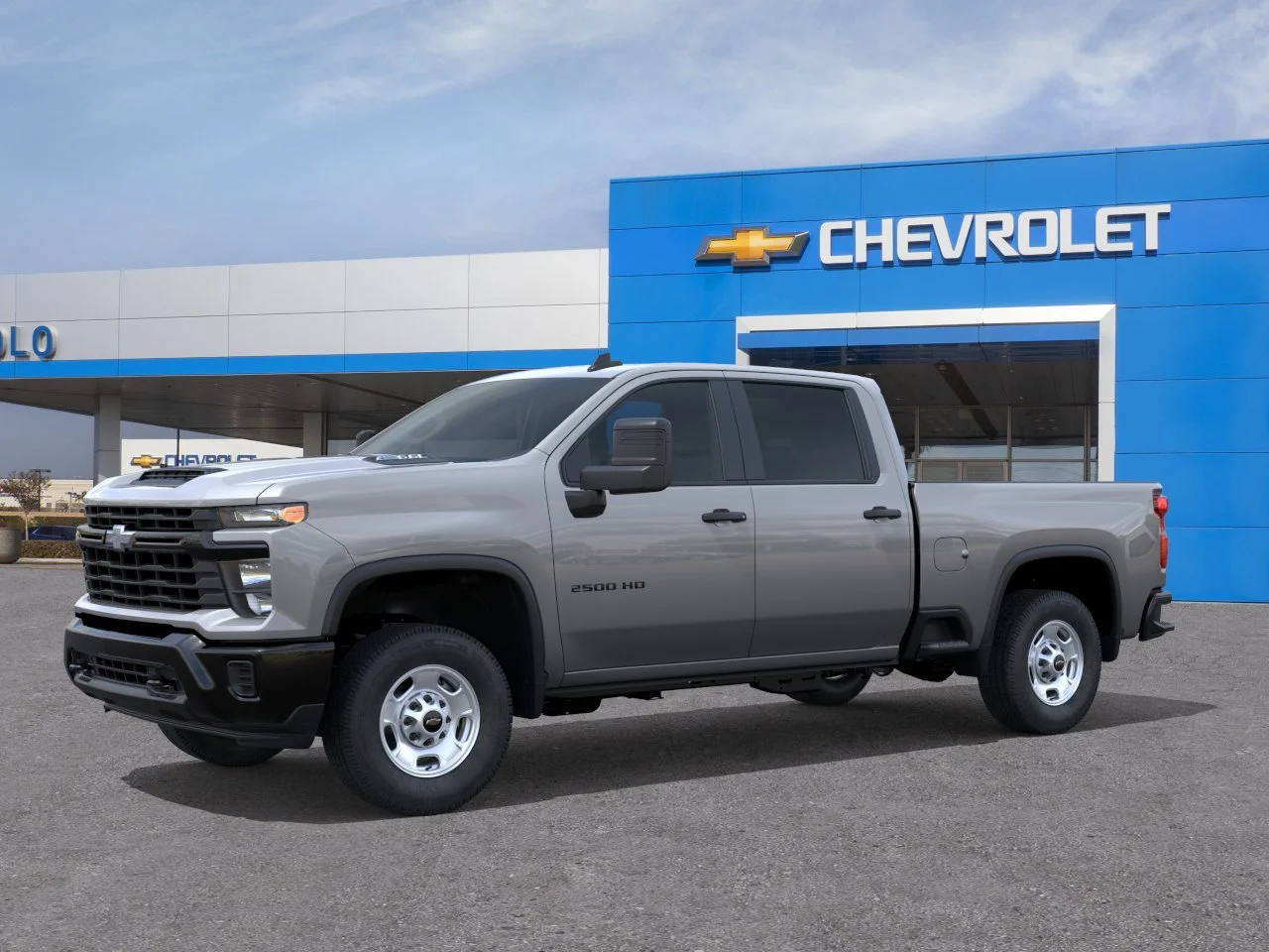 New 2026 Sterling Gray Metallic Chevrolet WT image 2