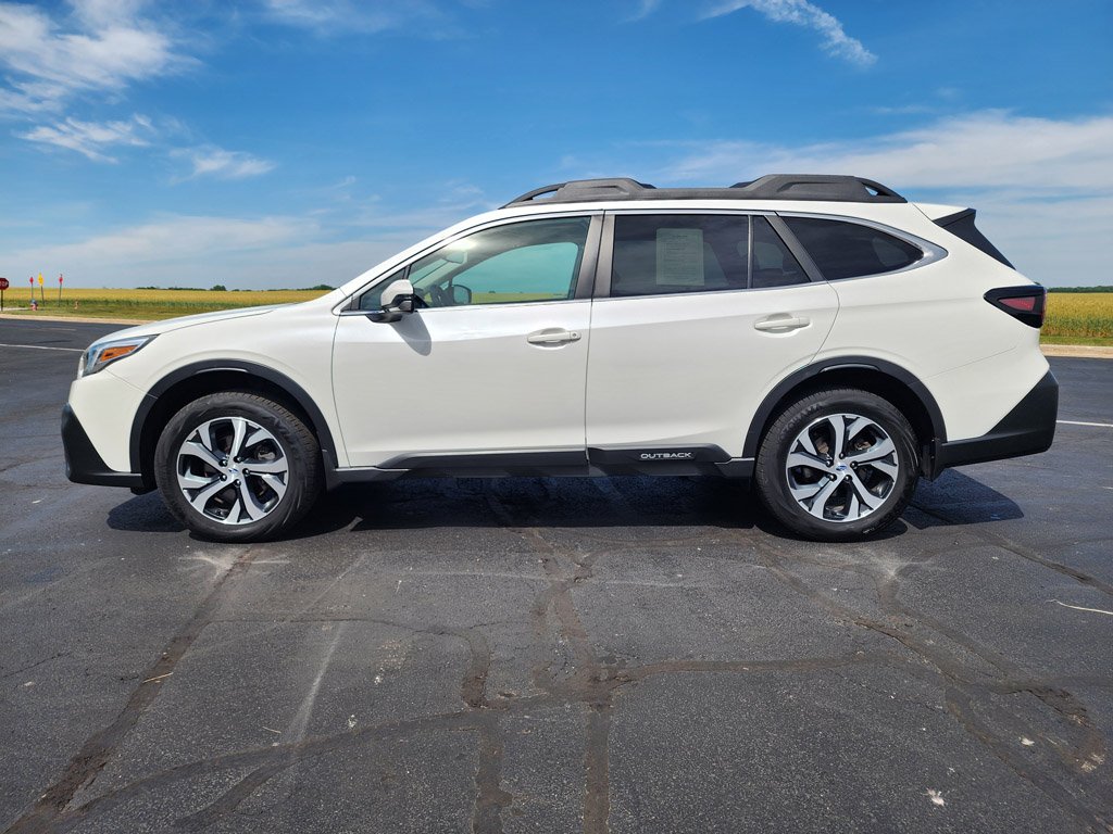 Used 2021 Crystal White Pearl Subaru Limited image 8
