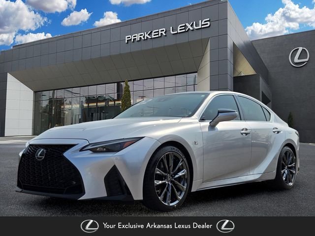 Certified Used 2022 Silver Lexus 350 F SPORT image 1