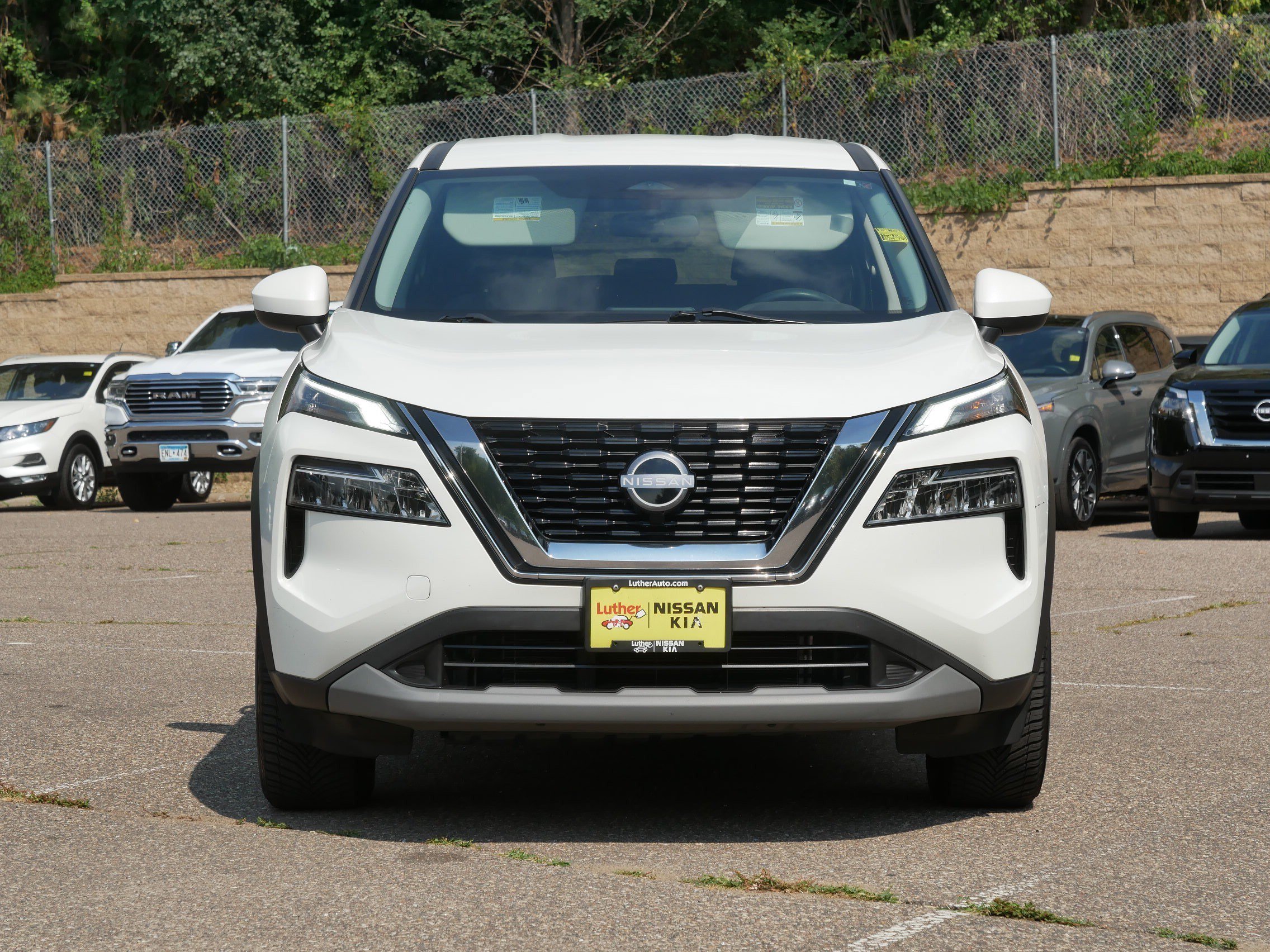 Certified Used 2023 Pearl White Tricoat Nissan SV image 2