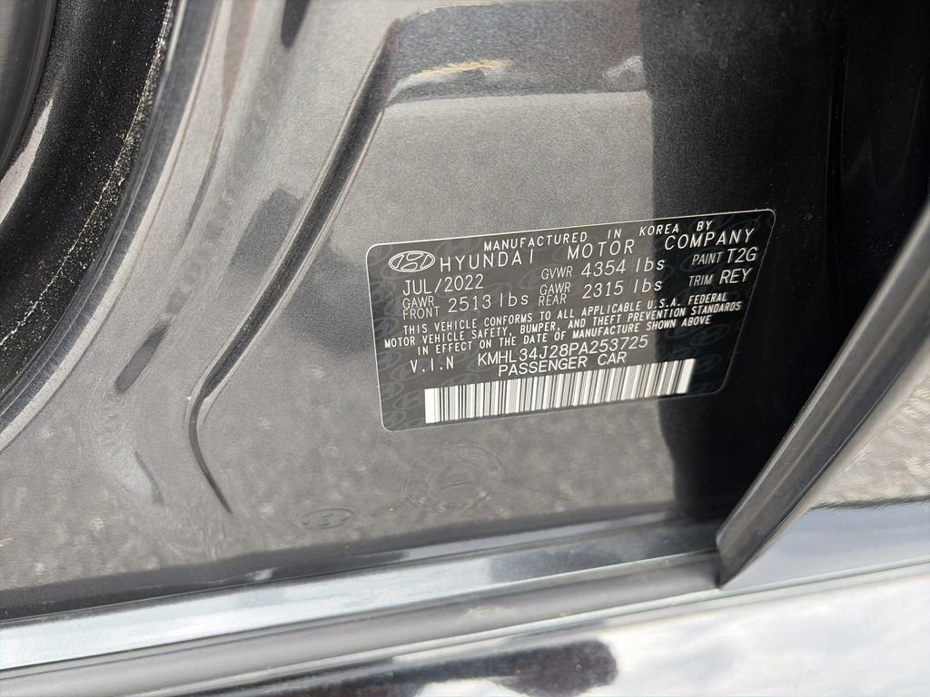 Used 2023 Gray Hyundai Limited image 36