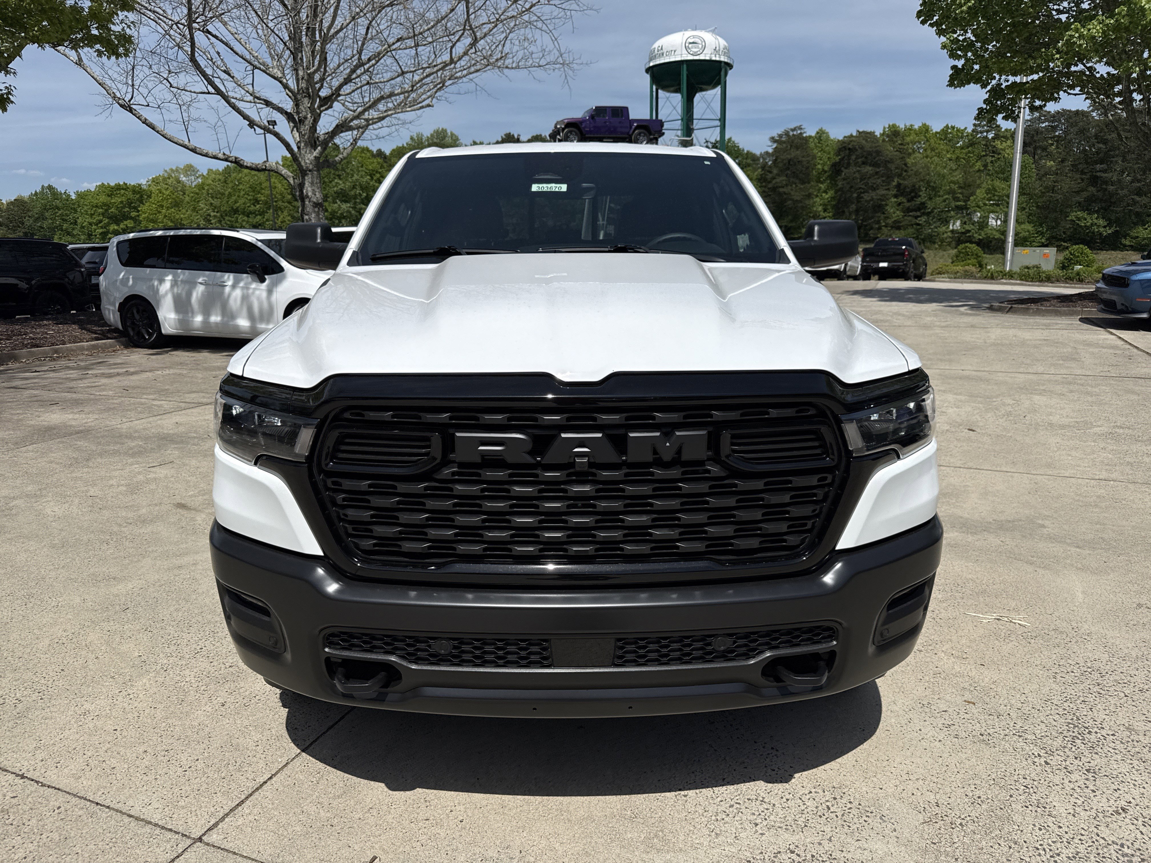 New 2026 Bright White Clear-Coat Exterior Paint RAM Warlock image 2