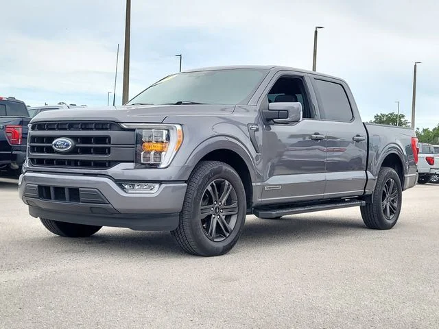 Used 2022 Gray Ford Lariat image 34