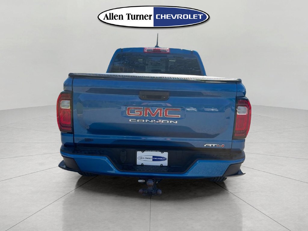 Used 2023 DYNAMIC BLUE METALLIC GMC 4WD AT4 image 5